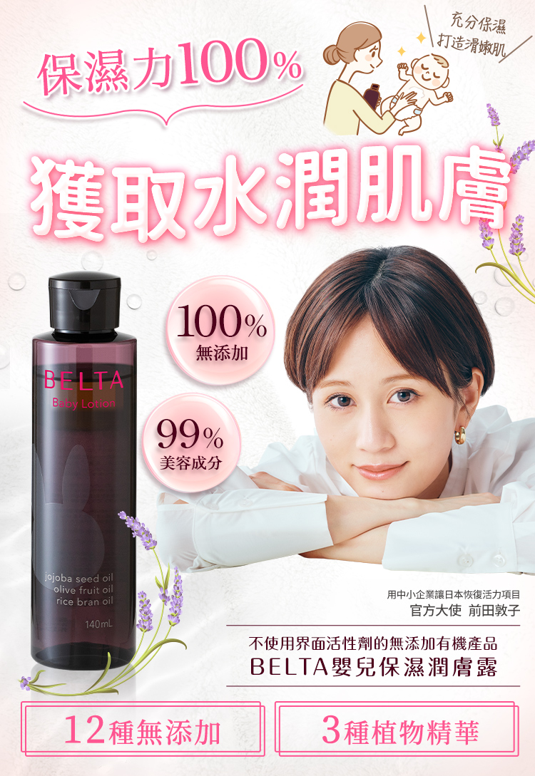 嬰兒保濕潤膚露