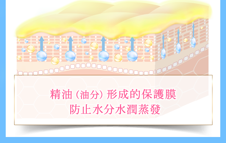 防止水分蒸發