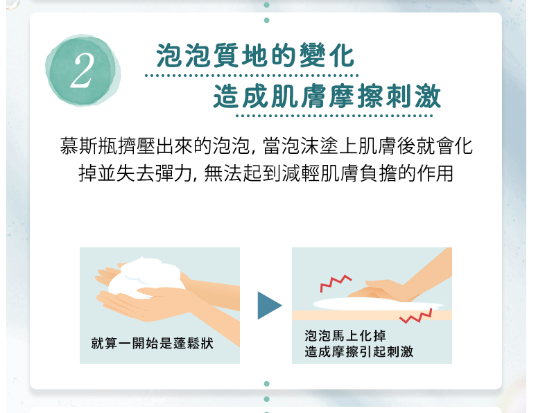 肌膚磨擦刺激