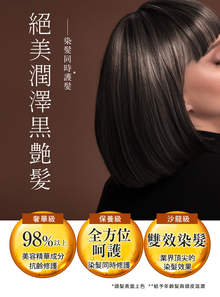 染髮同時修護