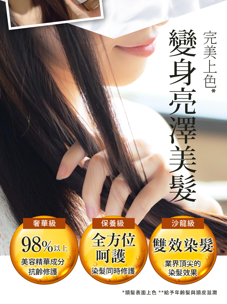 變身亮澤美髮