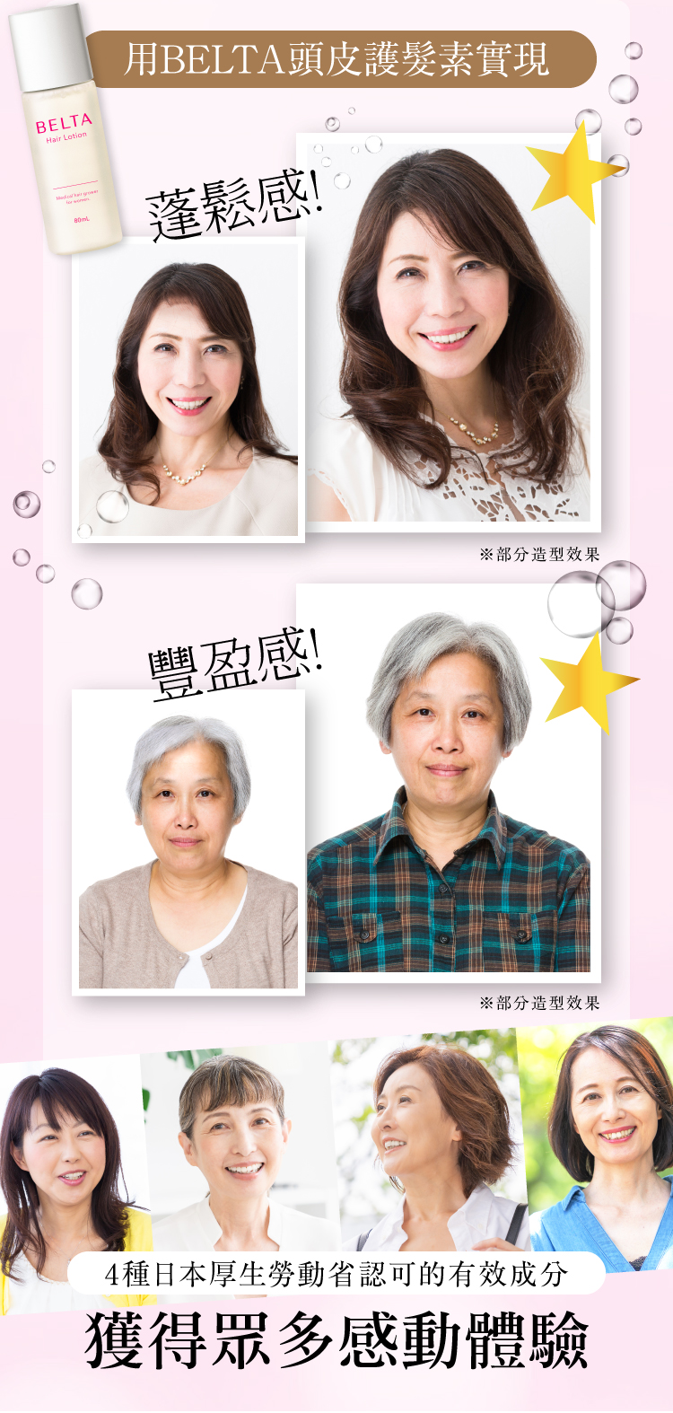 BELTA頭皮護髮素實現