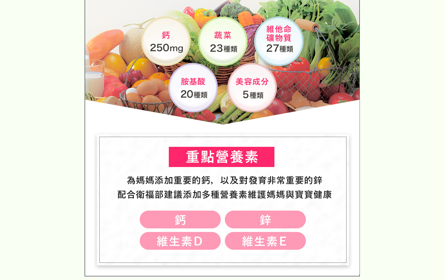孕期美顏保養新配方