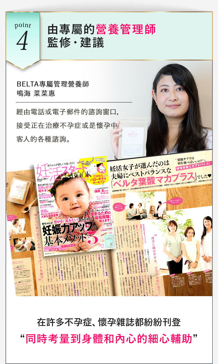 日本營養師監製葉酸