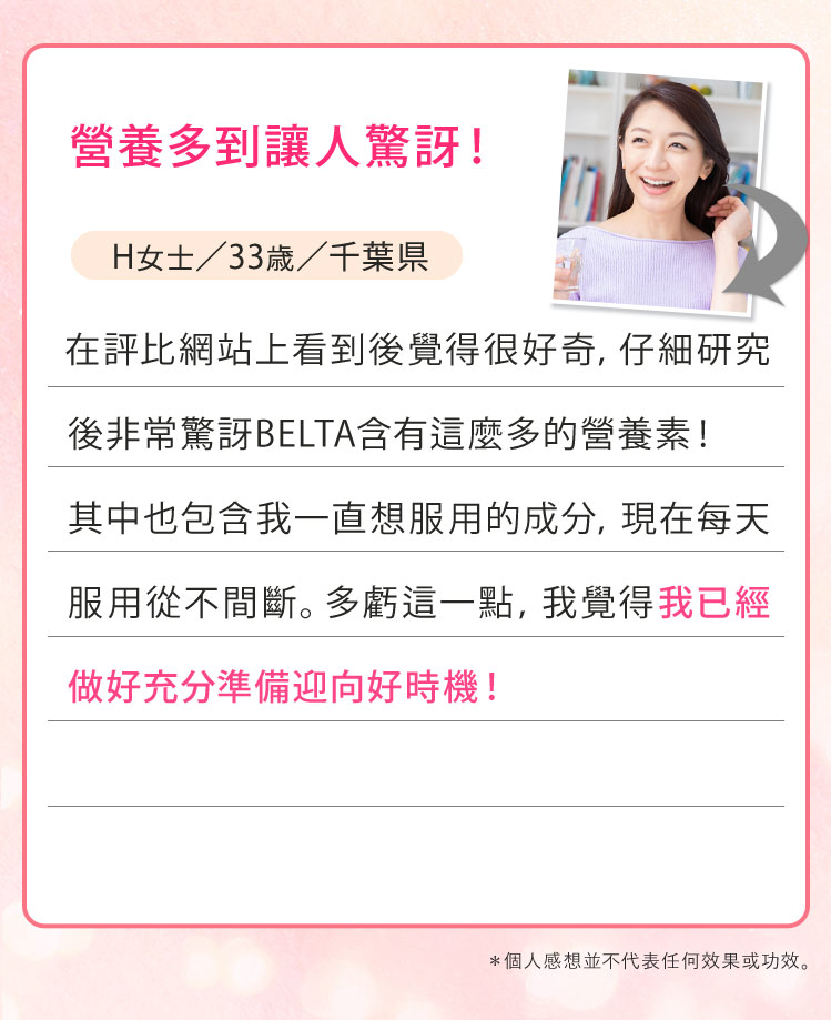 愛用者回饋